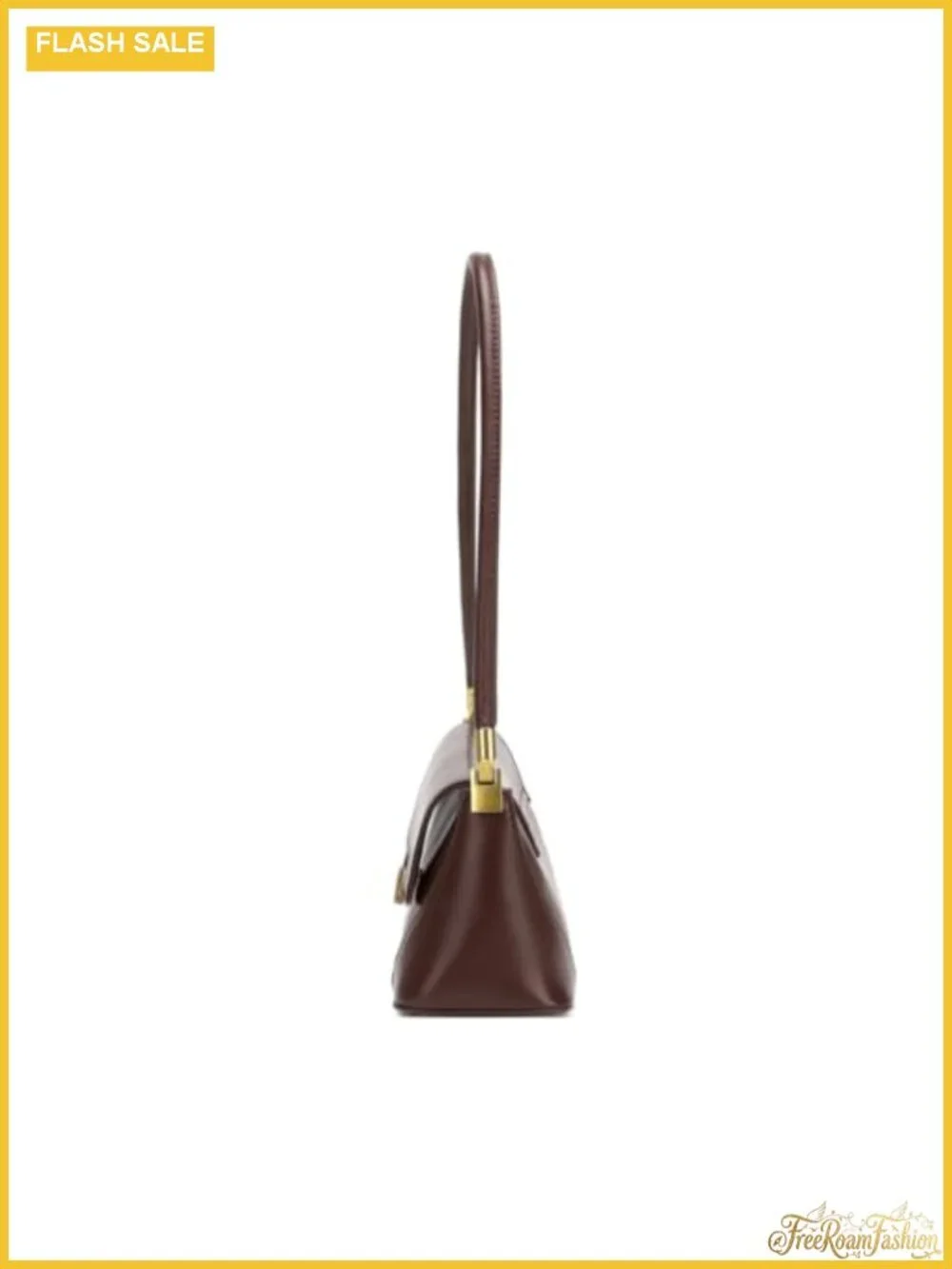 Vintage PU Leather Hobo Shoulder Bag Women Retro Small Purse Tote Handbag